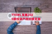 TYXWL发展2025债权资产政府债定融