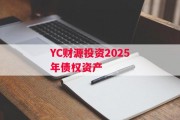 YC财源投资2025年债权资产