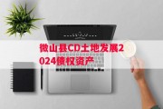 微山县CD土地发展2024债权资产
