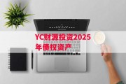 YC财源投资2025年债权资产