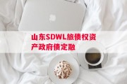 山东SDWL旅债权资产政府债定融