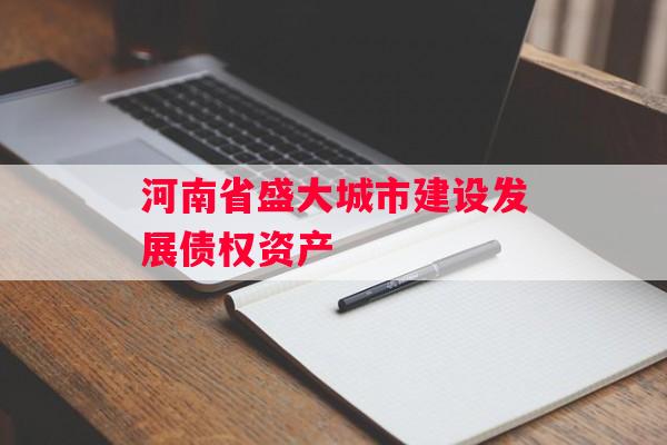河南省盛大城市建设发展债权资产
