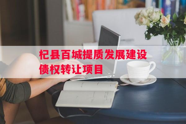 杞县百城提质发展建设债权转让项目