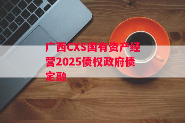 广西CXS国有资产经营2025债权政府债定融