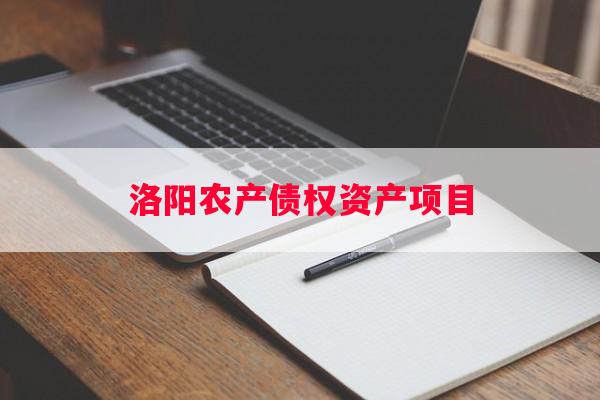 洛阳农产债权资产项目